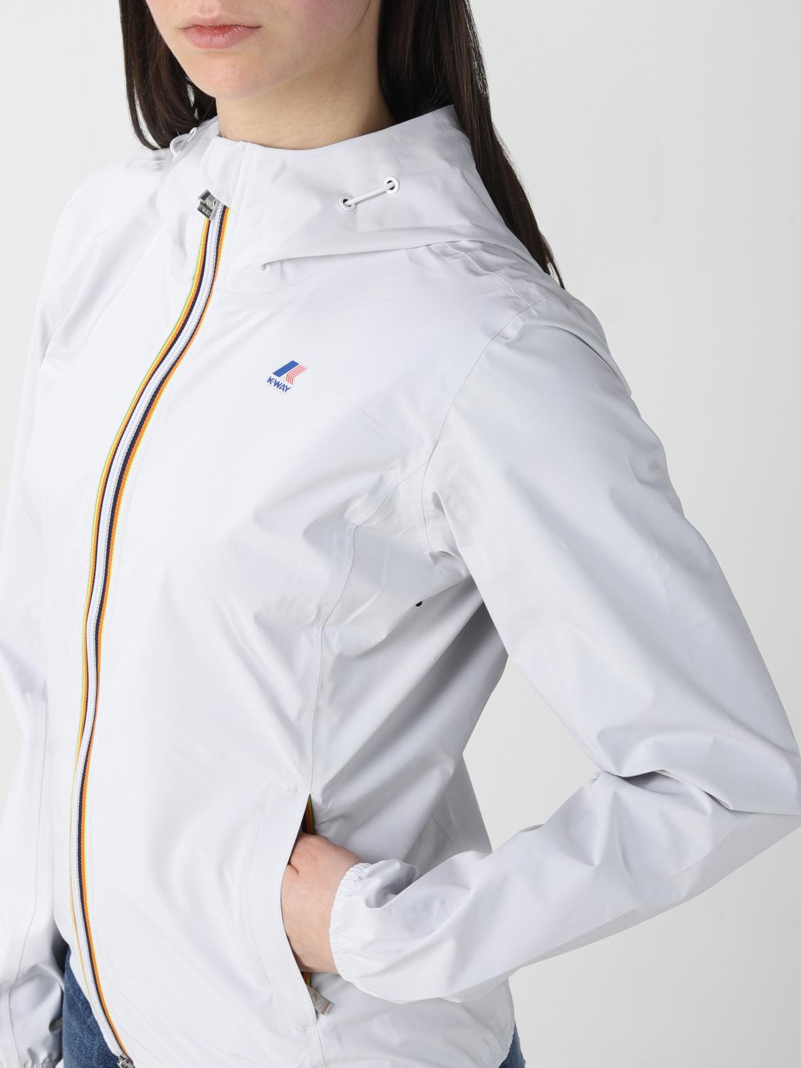 K-WAY CHAQUETA: Chaqueta mujer K-way, Blanco - Img 4