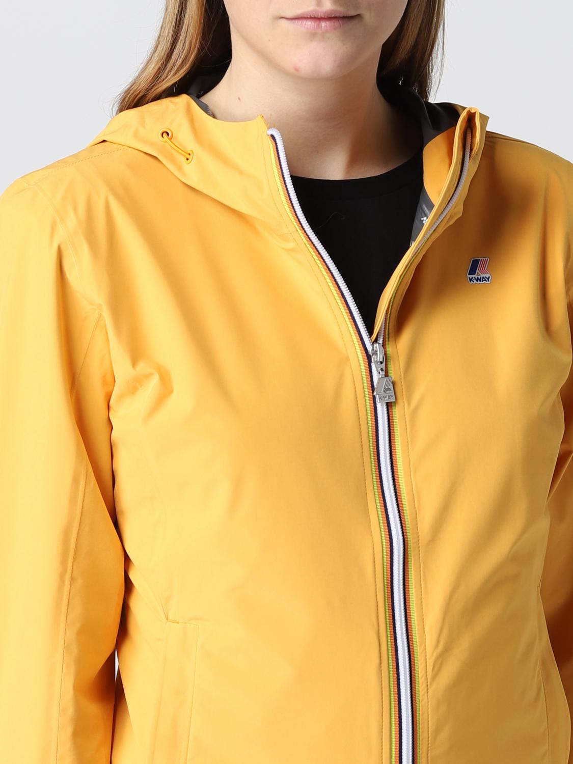 K-WAY JACKET: Jacket women K-way, Yellow - Img 4