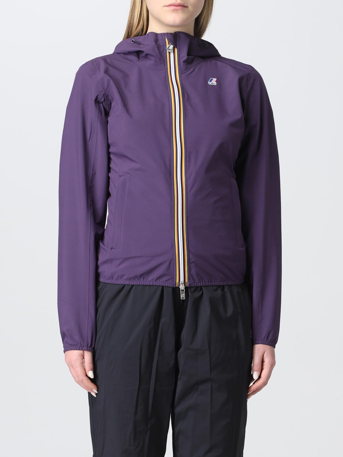 K-WAY JACKET: Jacket women K-way, Violet - Img 1