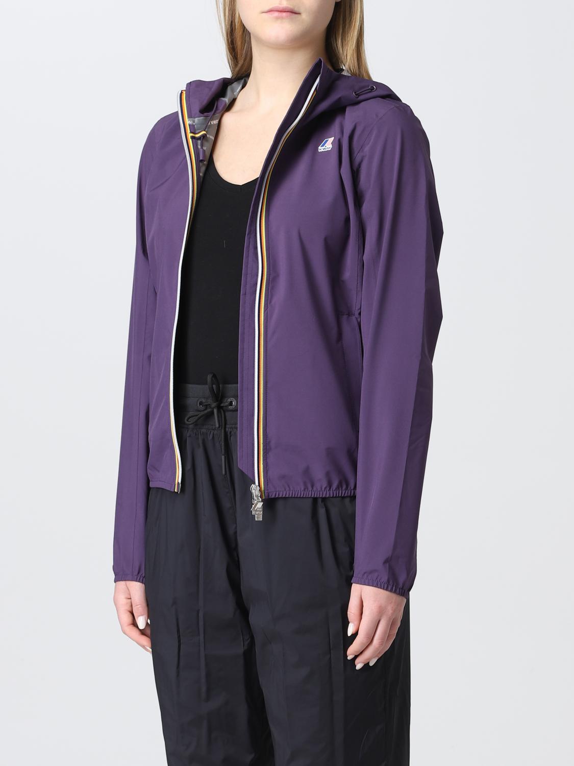 K-WAY JACKET: Jacket women K-way, Violet - Img 3