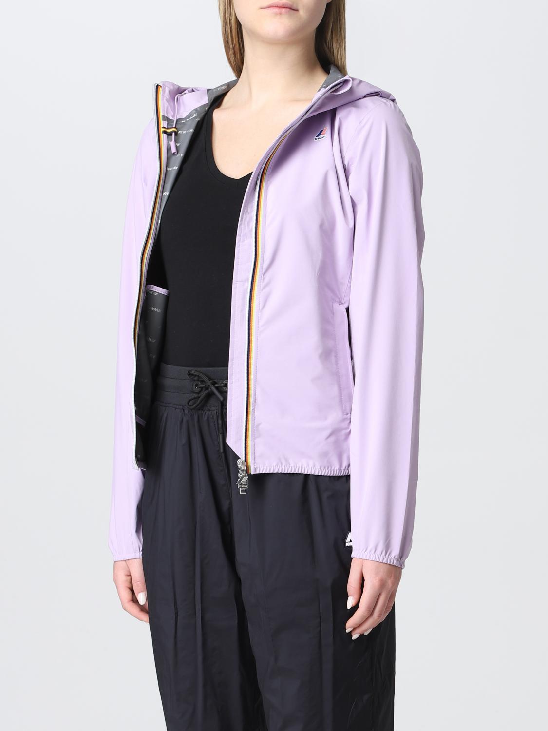 K-WAY JACKET: Jacket women K-way, Lilac - Img 3