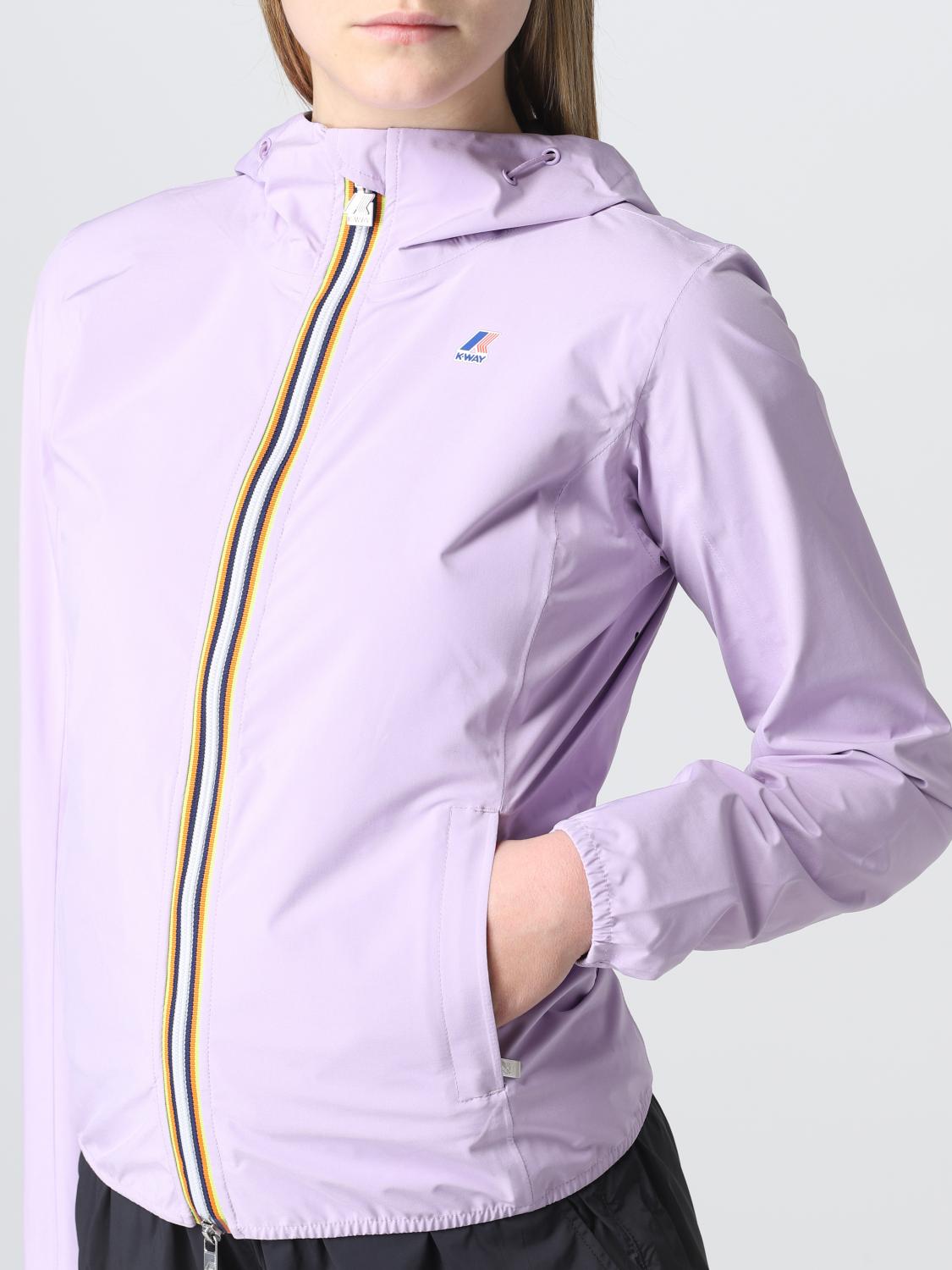 K-WAY JACKET: Jacket women K-way, Lilac - Img 4