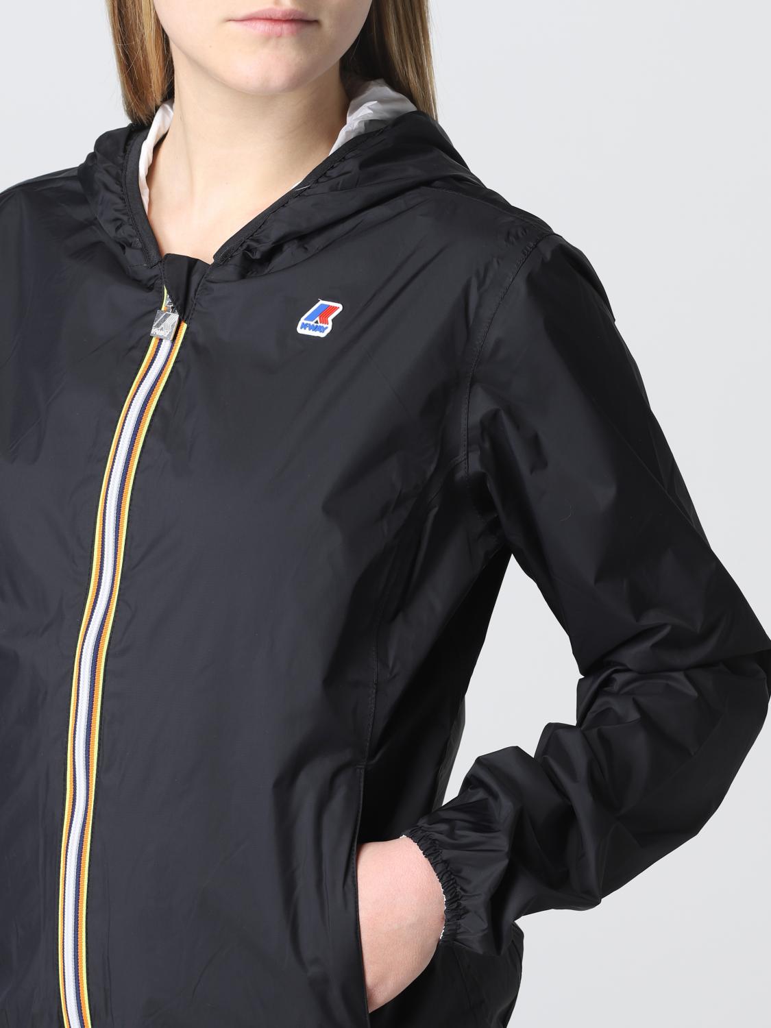 K-WAY CHAQUETA: Chaqueta mujer K-way, Negro - Img 4