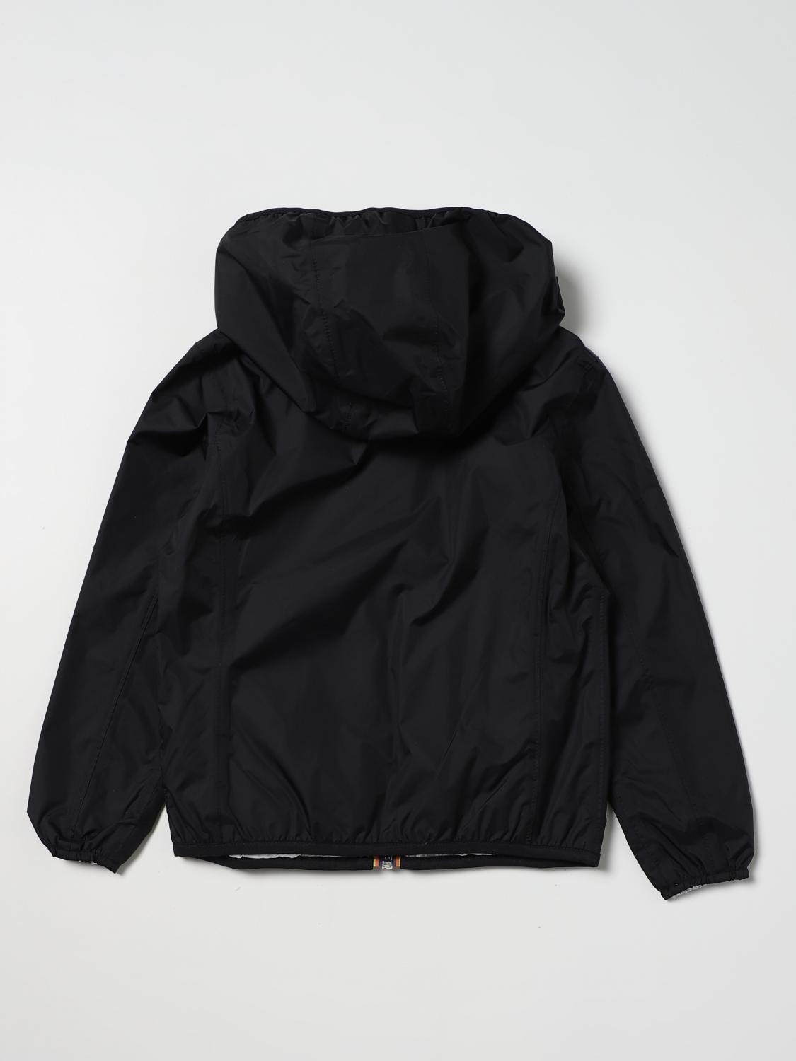 K-WAY JACKET: Jacket kids K-way, Black - Img 2