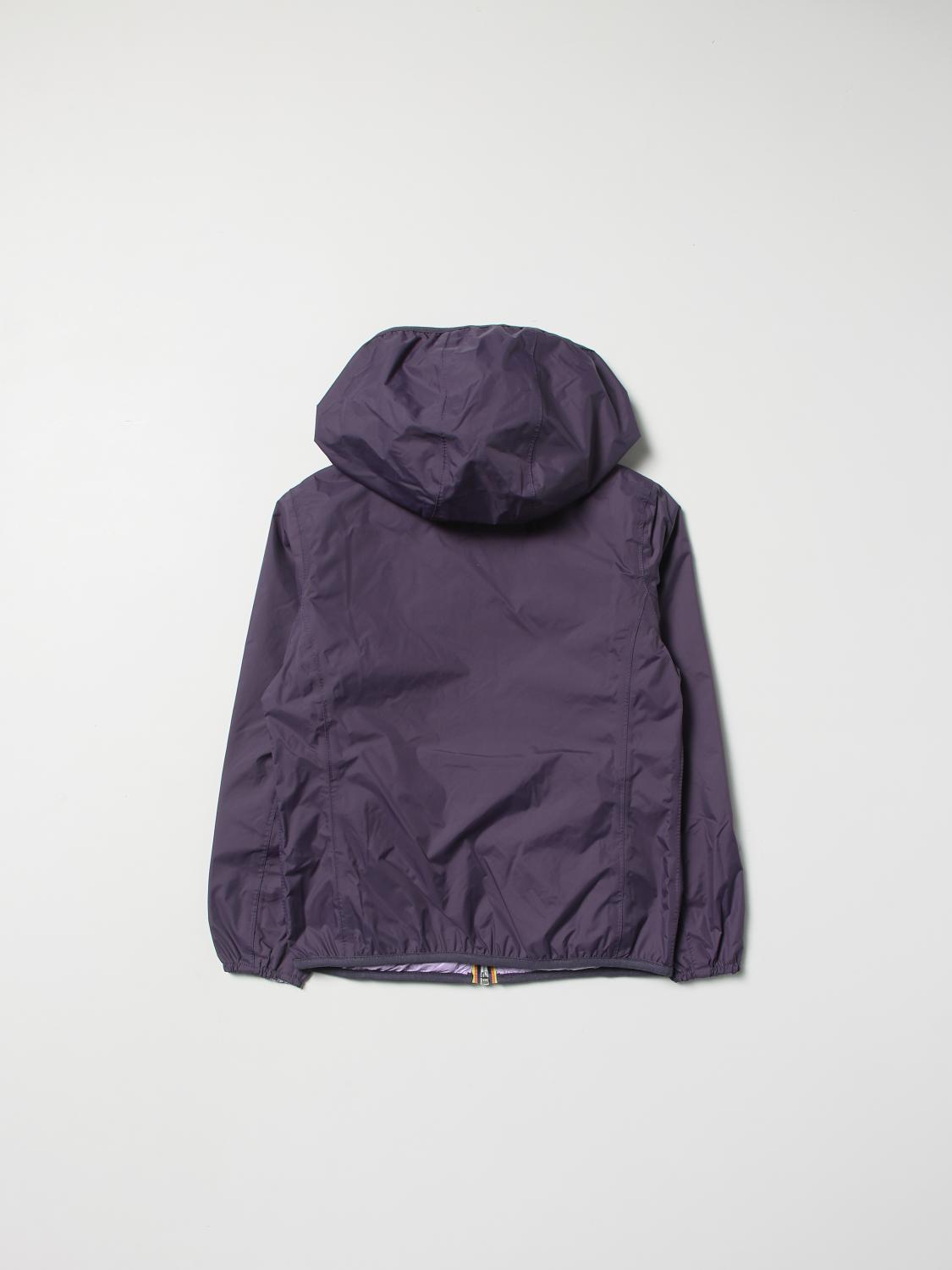 K-WAY JACKET: Jacket kids K-way, Violet - Img 2
