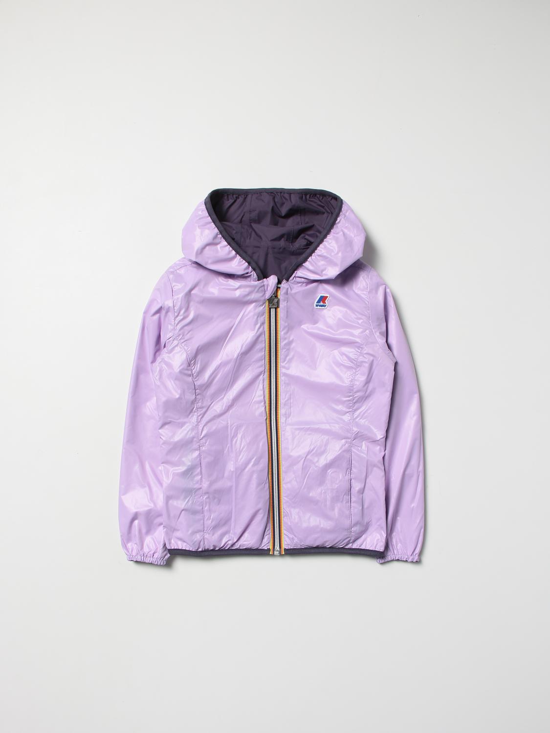 K-WAY JACKET: Jacket kids K-way, Violet - Img 3