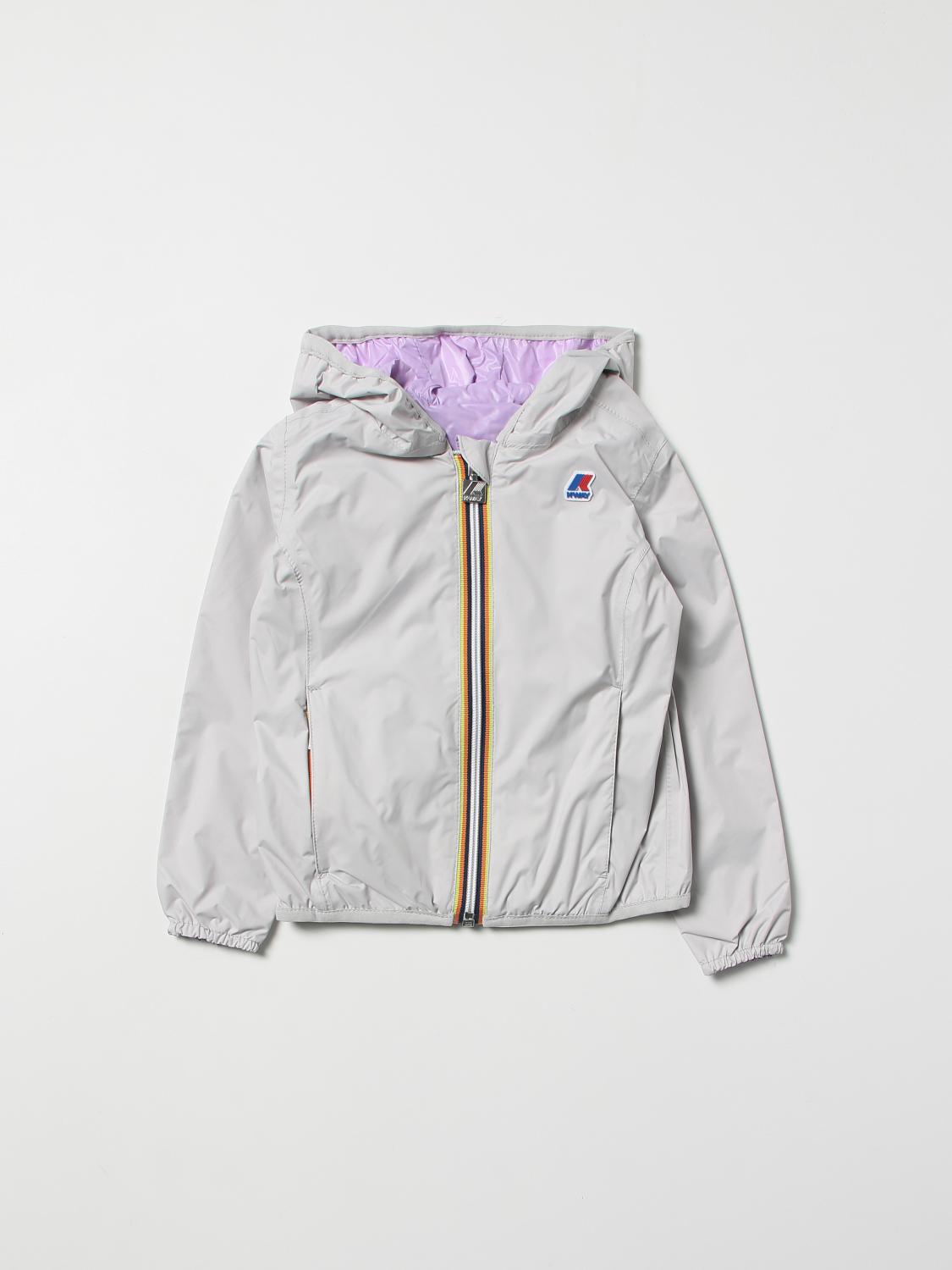K-WAY JACKET: Jacket kids K-way, Grey - Img 1