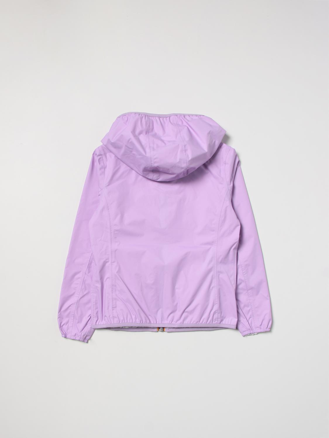 K-WAY JACKET: Jacket kids K-way, Lilac - Img 2