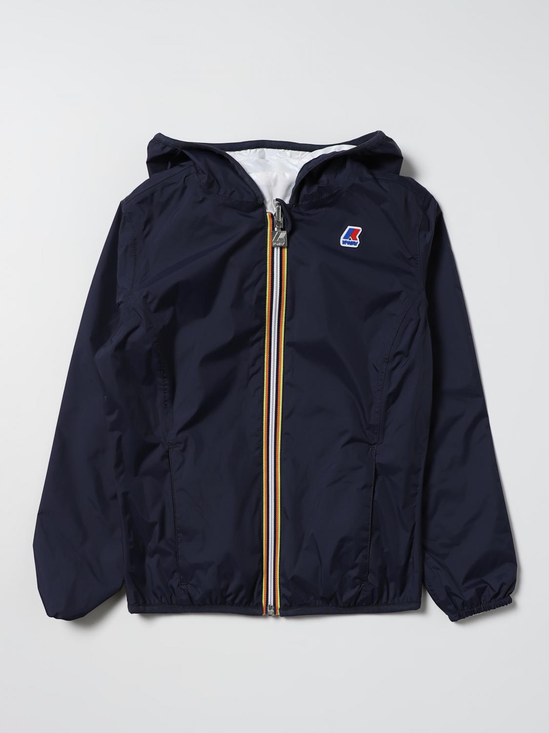 K-WAY JACKET: Jacket kids K-way, White 1 - Img 1