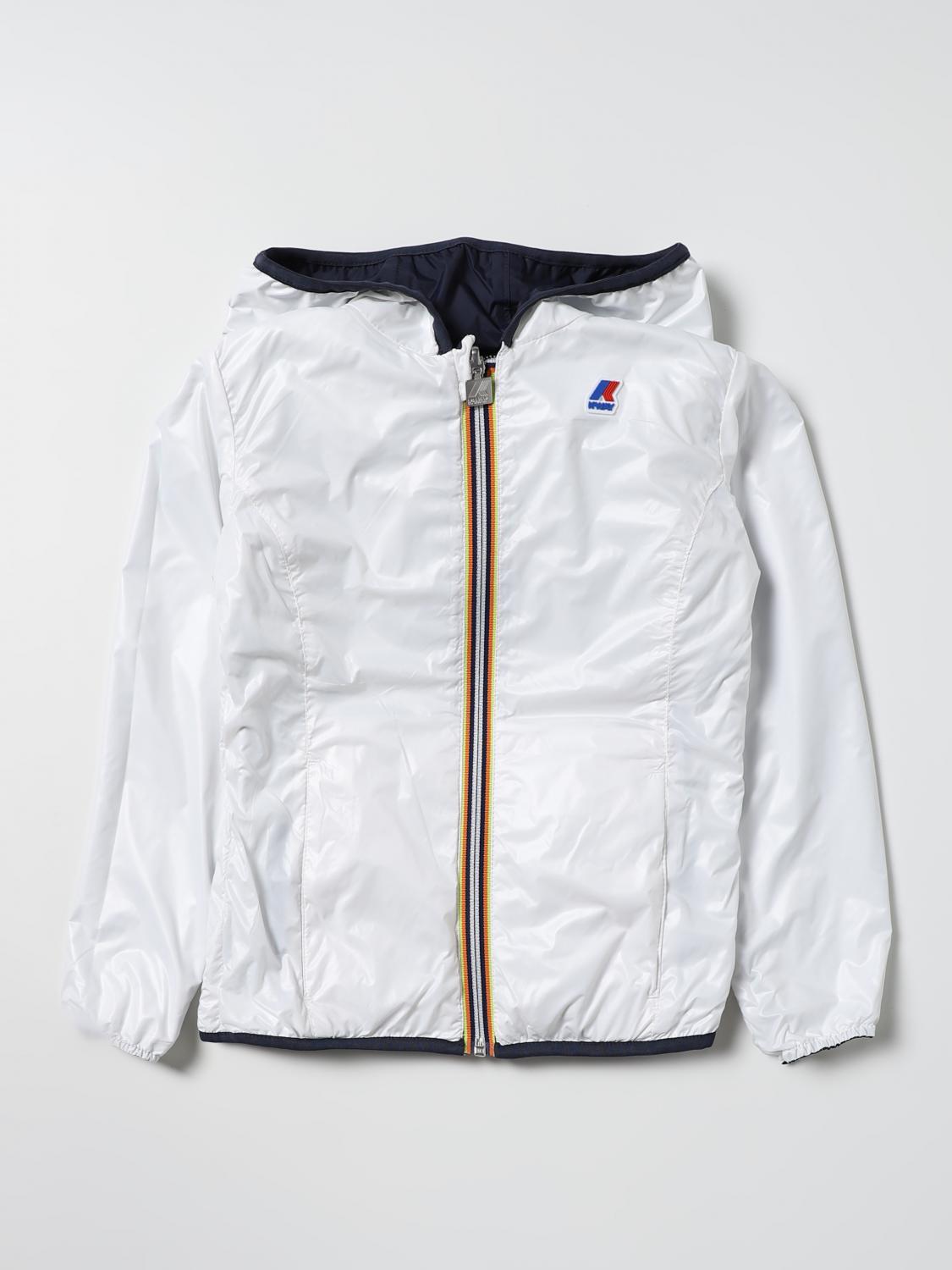 K-WAY JACKET: Jacket kids K-way, White 1 - Img 3