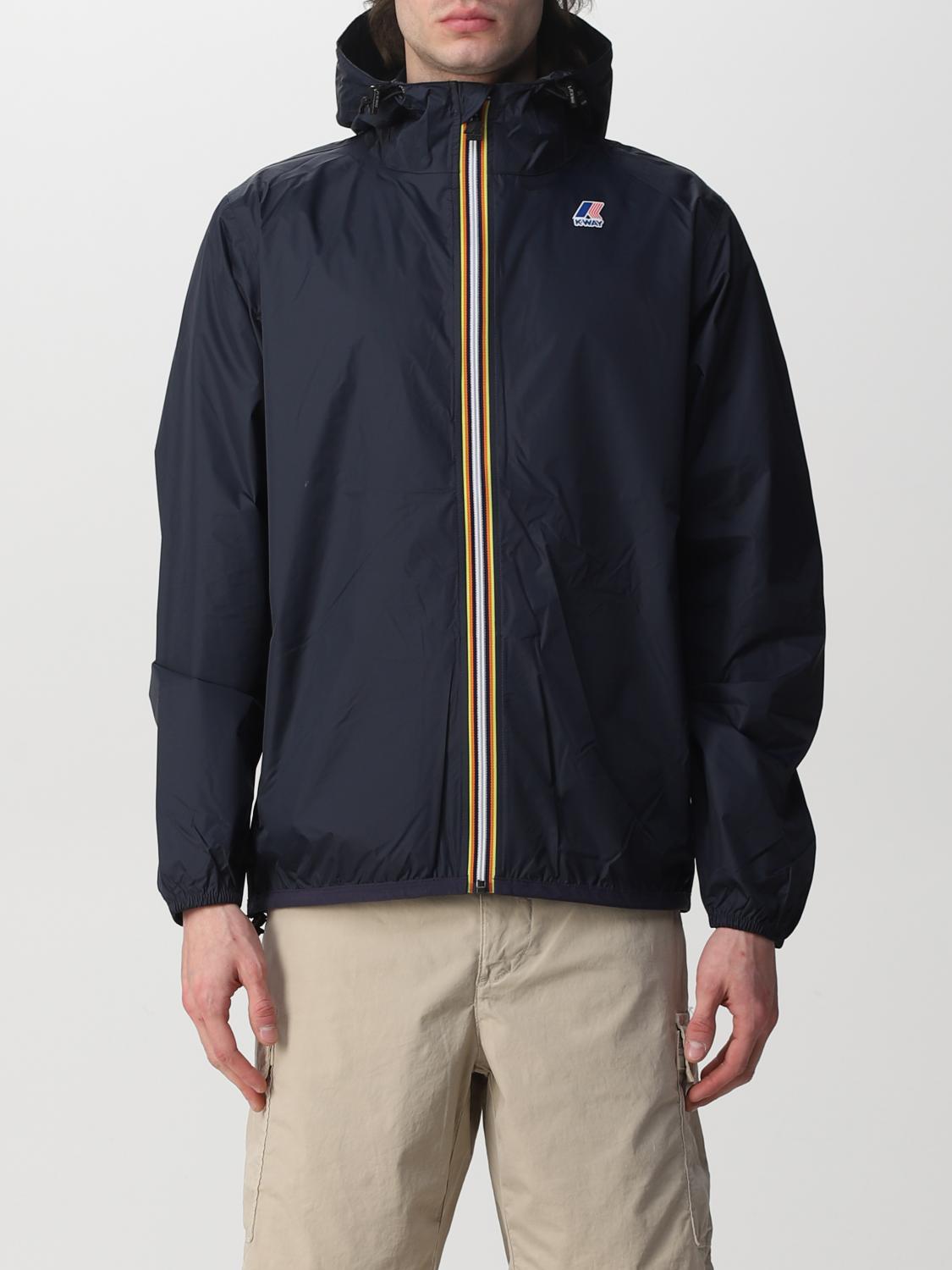 K-WAY JACKET: Jacket men K-way, Navy - Img 1