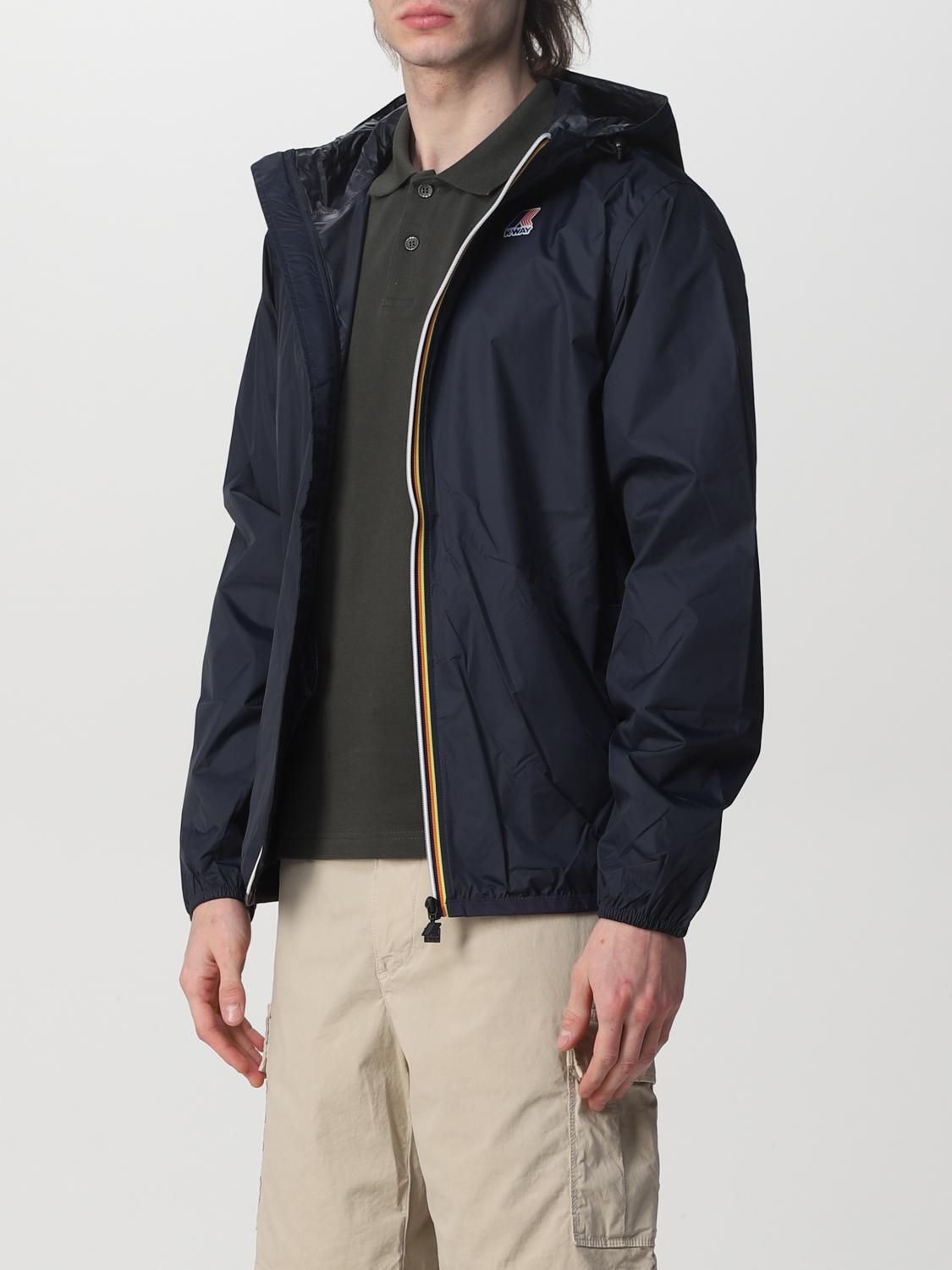 K-WAY JACKET: Jacket men K-way, Navy - Img 3