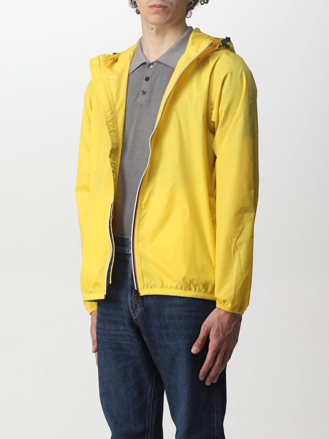 K-WAY JACKET: Jacket men K-way, Yellow - Img 3