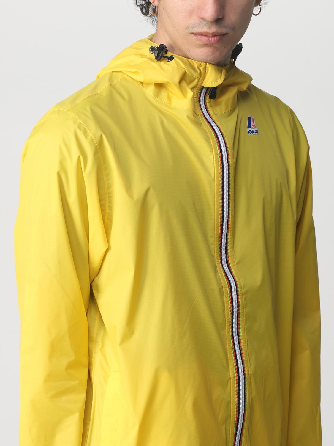 K-WAY JACKET: Jacket men K-way, Yellow - Img 4