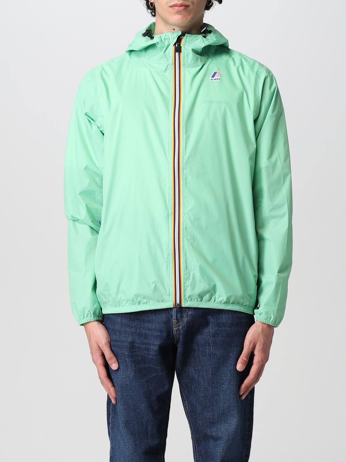 K-WAY JACKET: Jacket men K-way, Green - Img 1