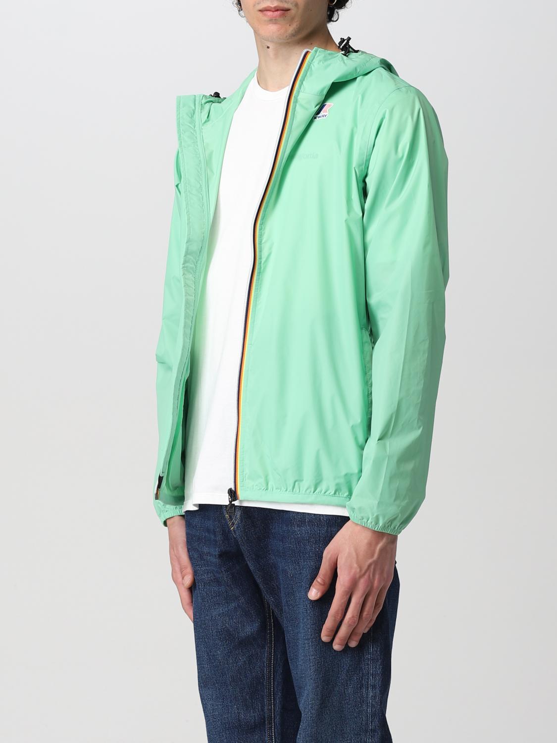 K-WAY JACKET: Jacket men K-way, Green - Img 3
