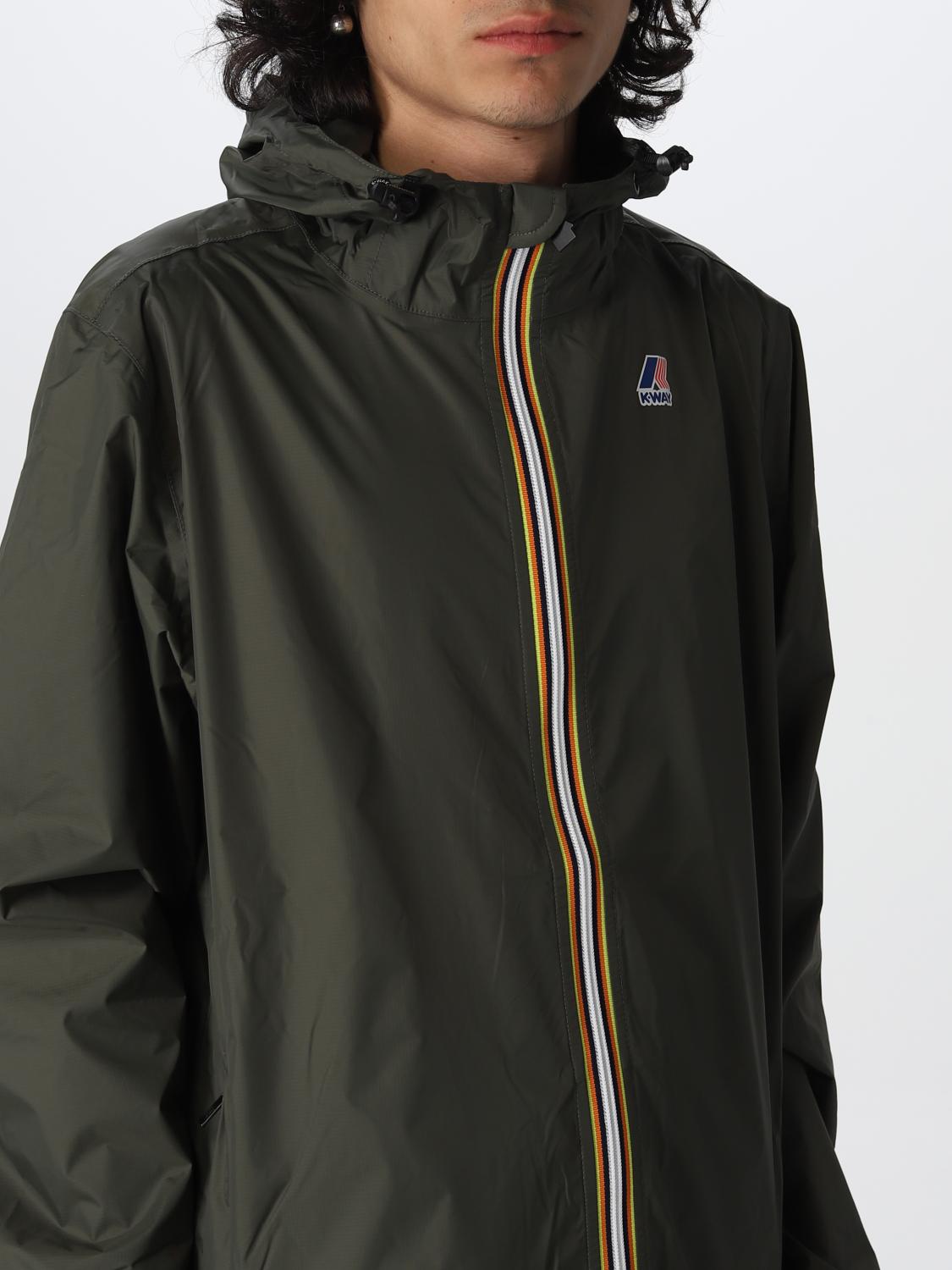 K-WAY JACKET: Jacket men K-way, Military - Img 4