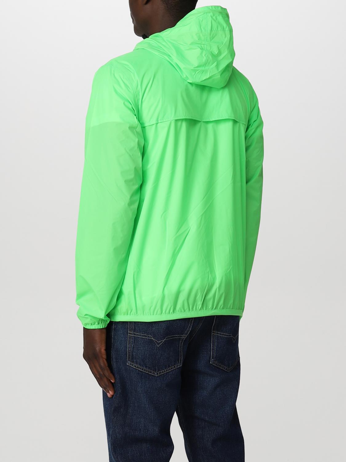 K-WAY JACKET: Jacket men K-way, Bottle Green - Img 2
