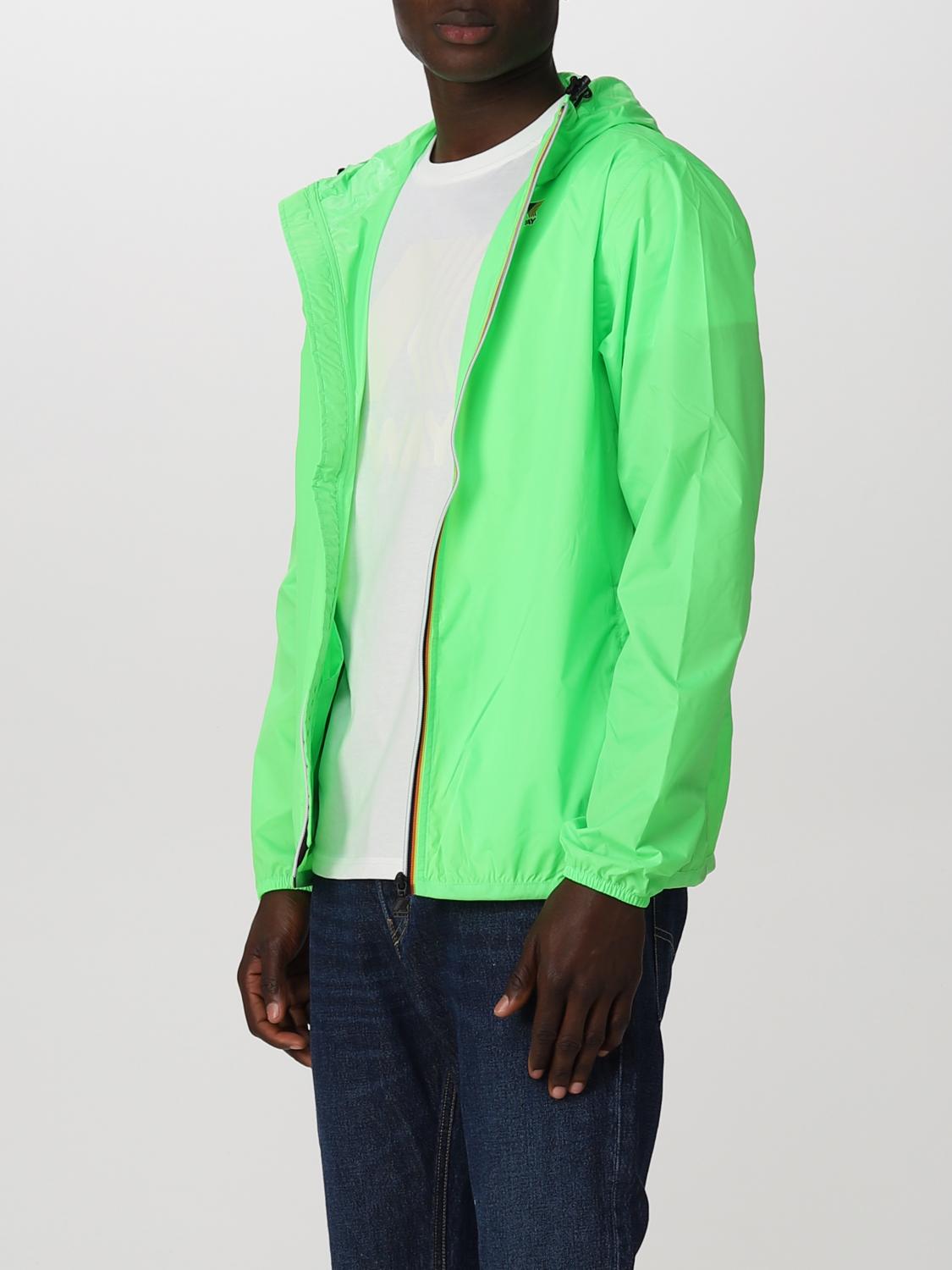 K-WAY JACKET: Jacket men K-way, Bottle Green - Img 3