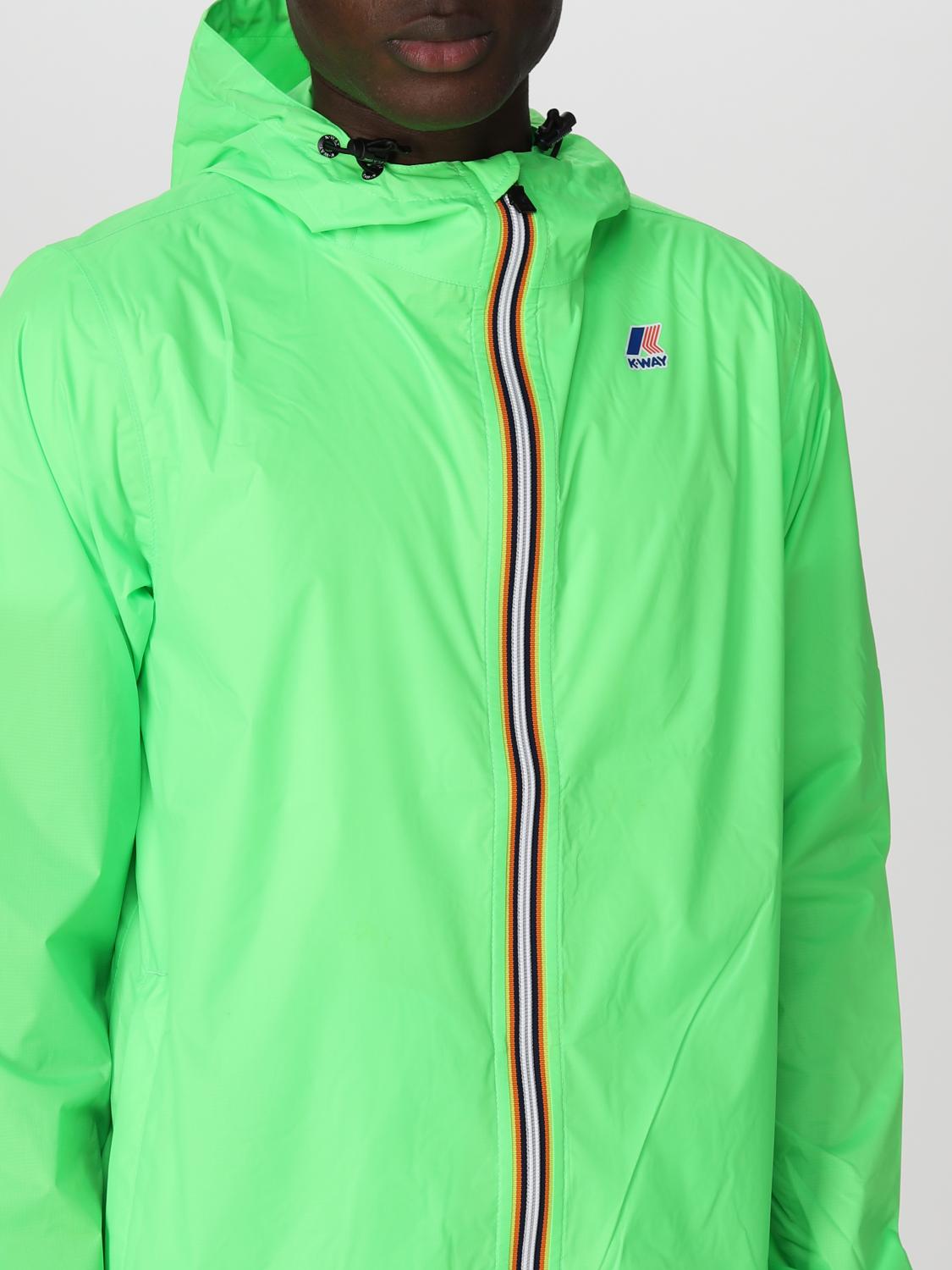 K-WAY JACKET: Jacket men K-way, Bottle Green - Img 4