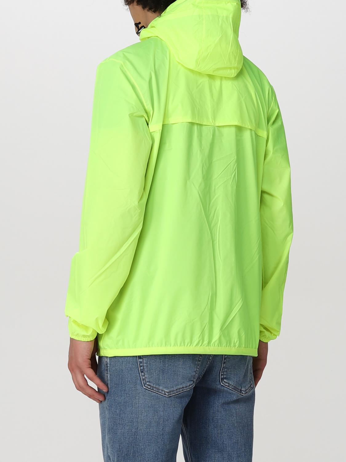 K-WAY JACKET: Jacket men K-way, Straw Yellow - Img 2