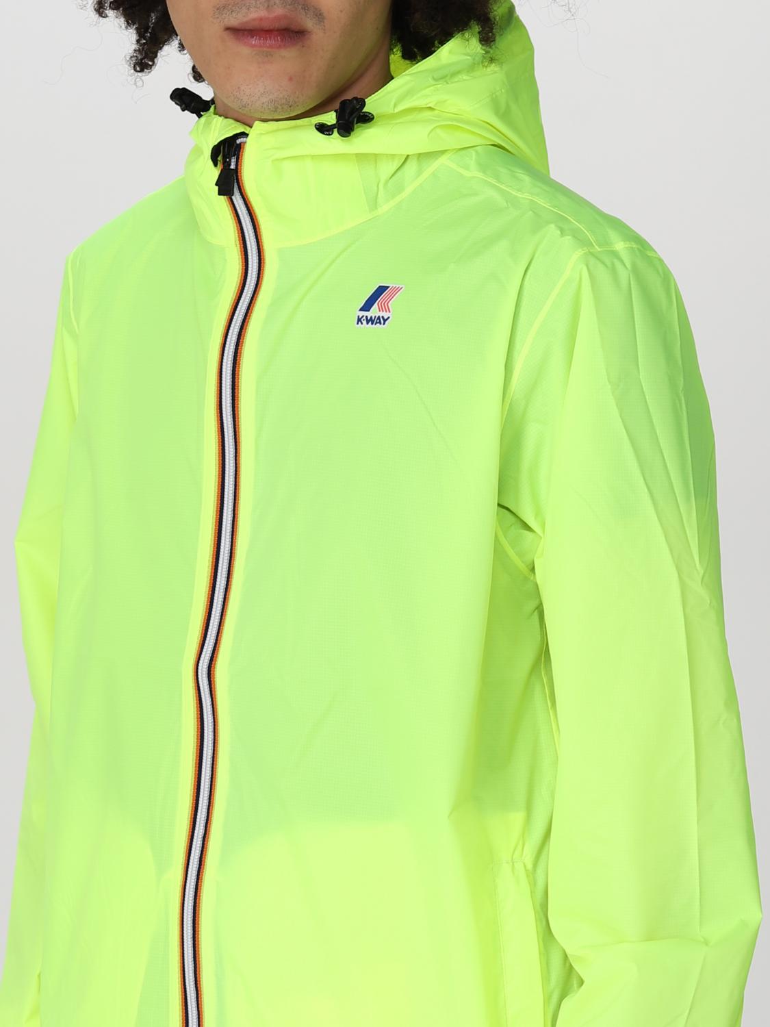 K-WAY JACKET: Jacket men K-way, Straw Yellow - Img 4