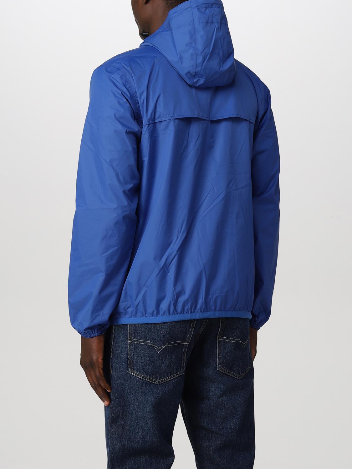 K-WAY JACKET: Jacket men K-way, Royal Blue - Img 2