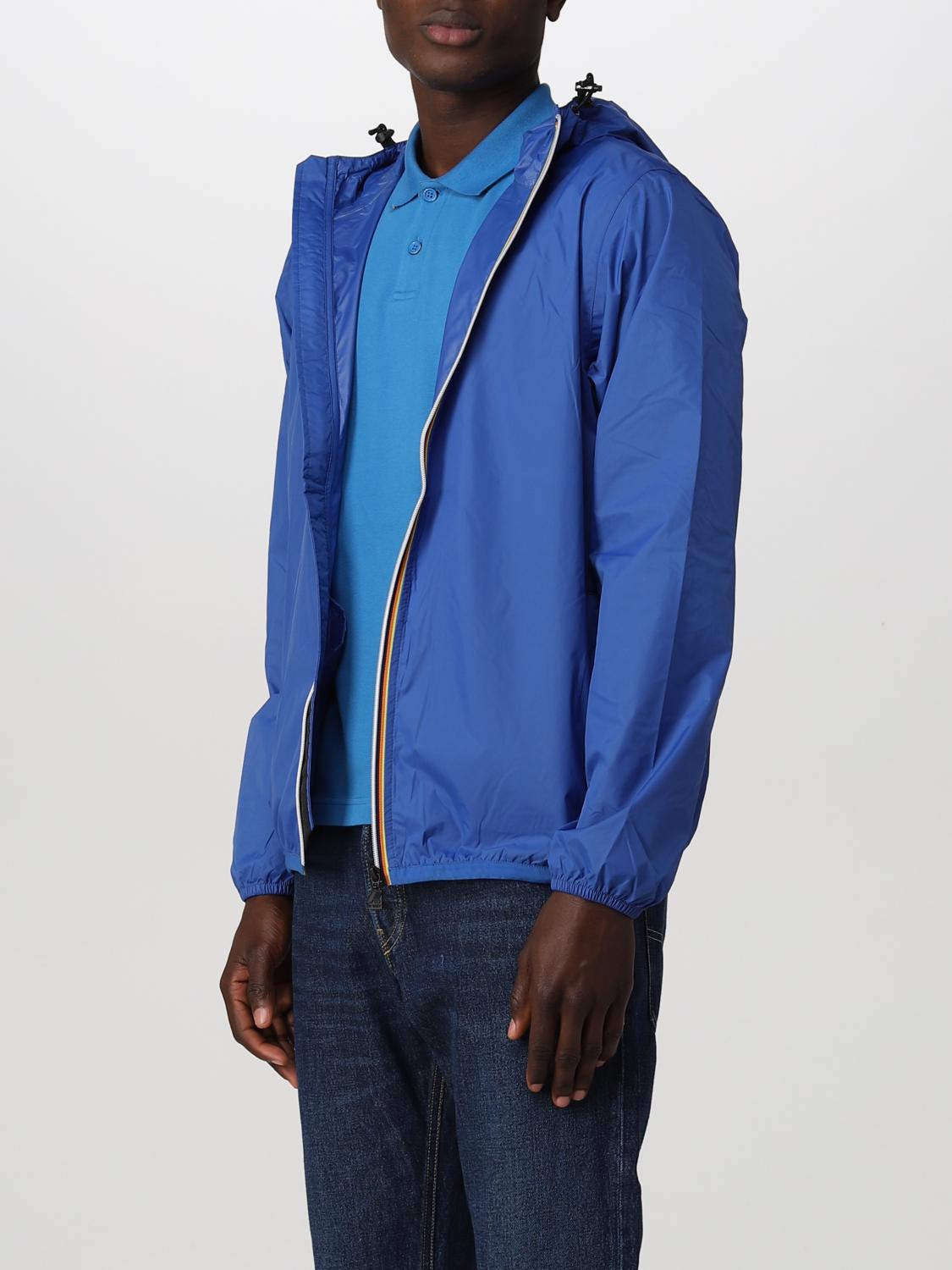 K-WAY JACKET: Jacket men K-way, Royal Blue - Img 3