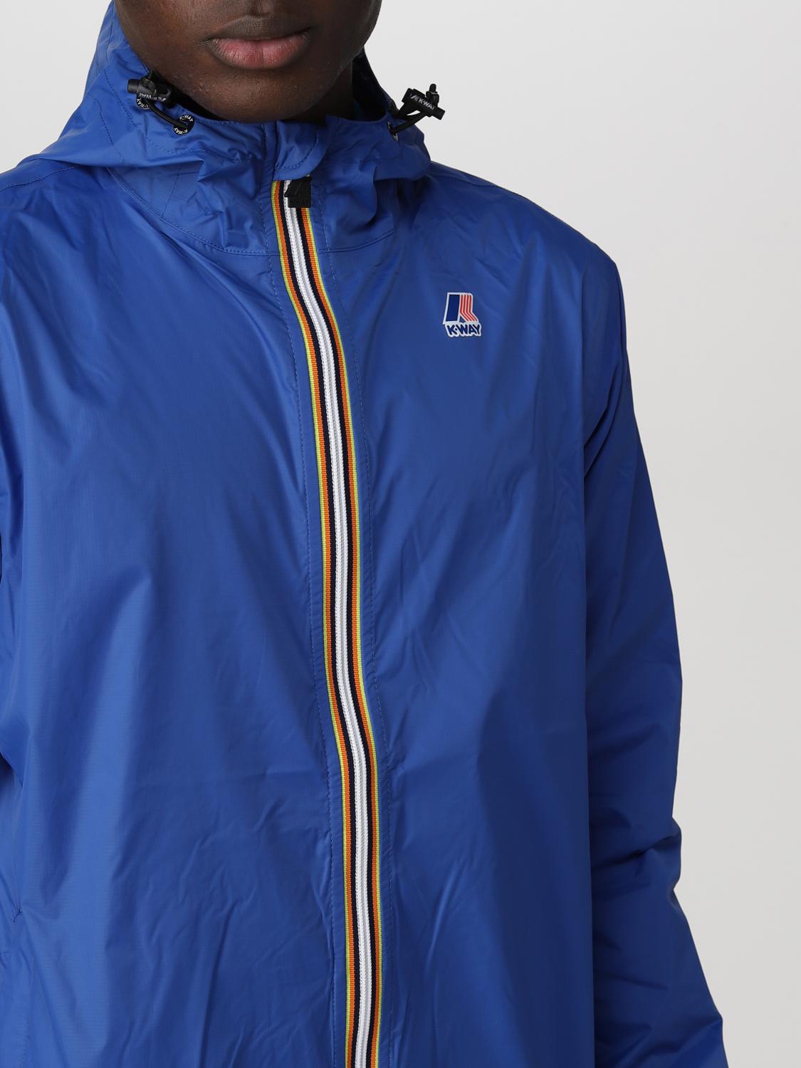 K-WAY JACKET: Jacket men K-way, Royal Blue - Img 4