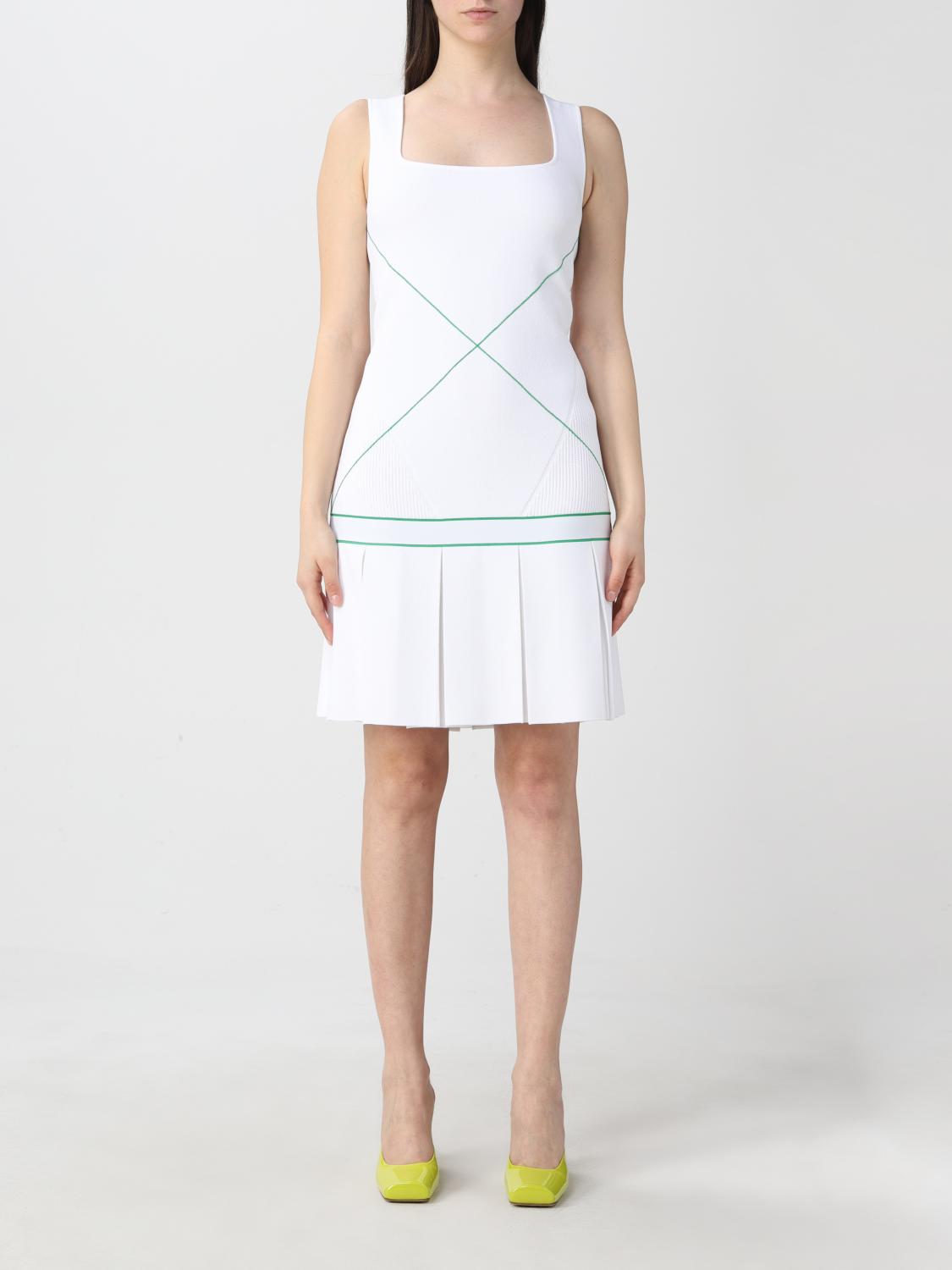 BOTTEGA VENETA DRESS: Bottega Veneta Salon 03 viscose blend dress, White - Img 1