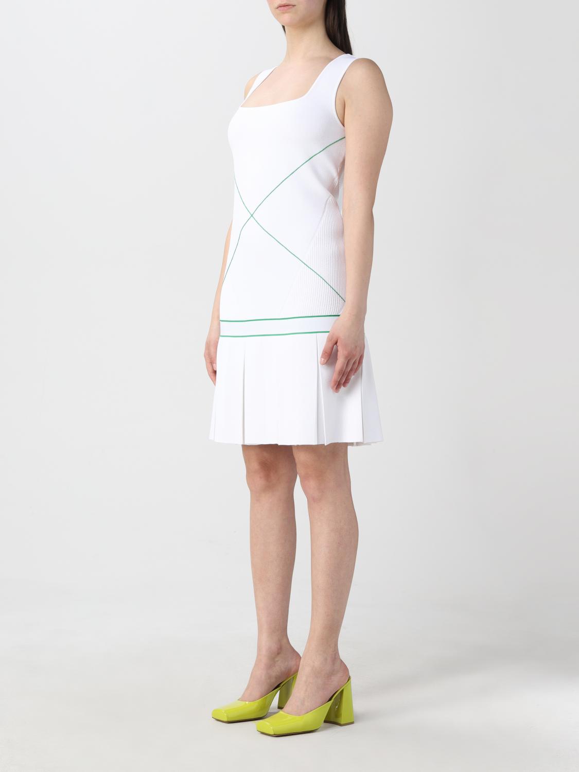 BOTTEGA VENETA DRESS: Bottega Veneta Salon 03 viscose blend dress, White - Img 4