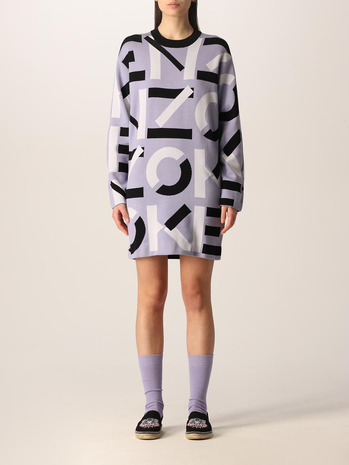 Kenzo Robe KENZO: Robes femme - Lilas | Robe Kenzo FC52RO6913SB en ligne sur ...