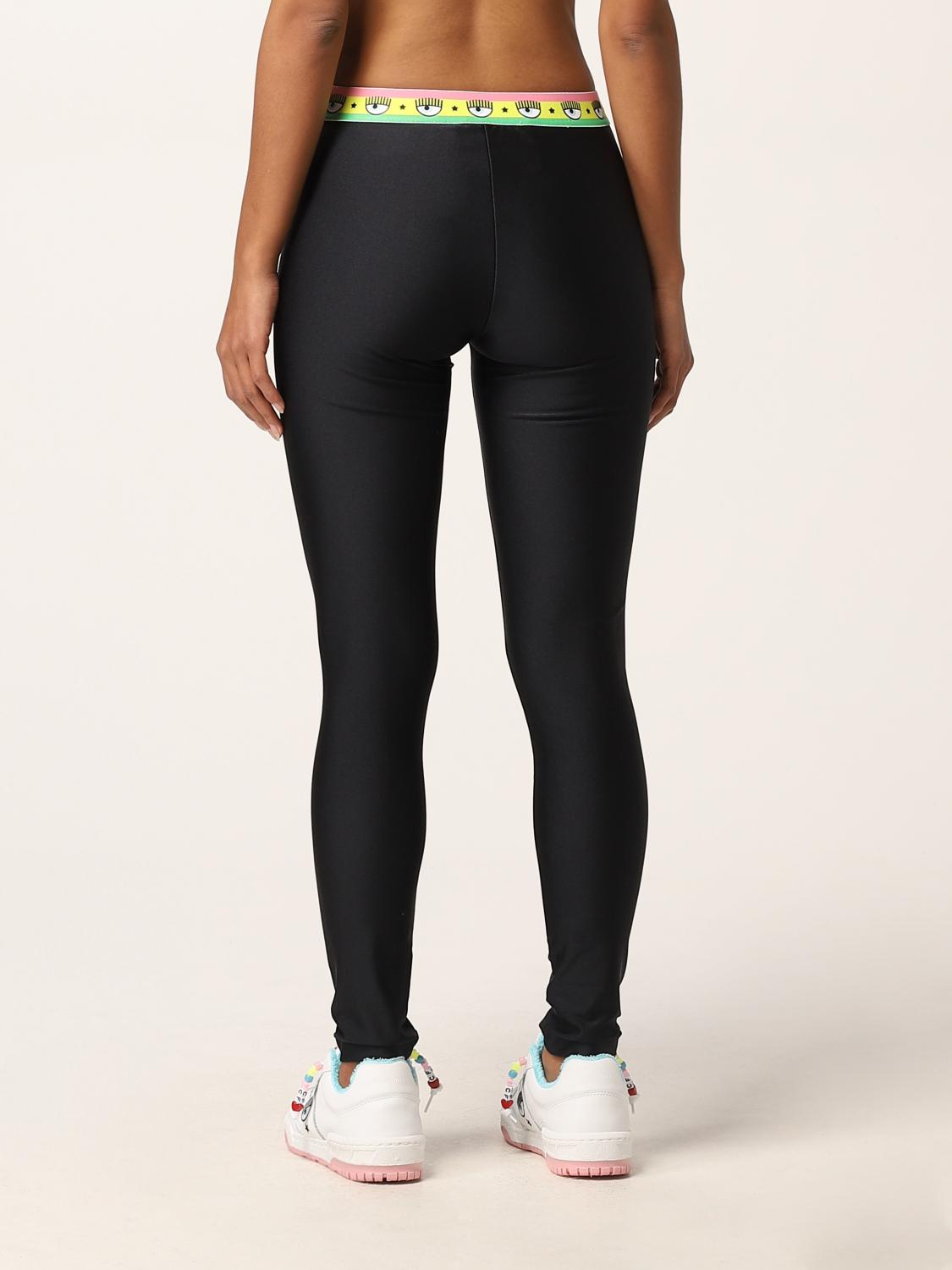 パンツ Chiara Ferragni PANTS (75CBAT02CFT03 428) Trousers Chiara Ferragni | Regular Fit | color Black | Gomez