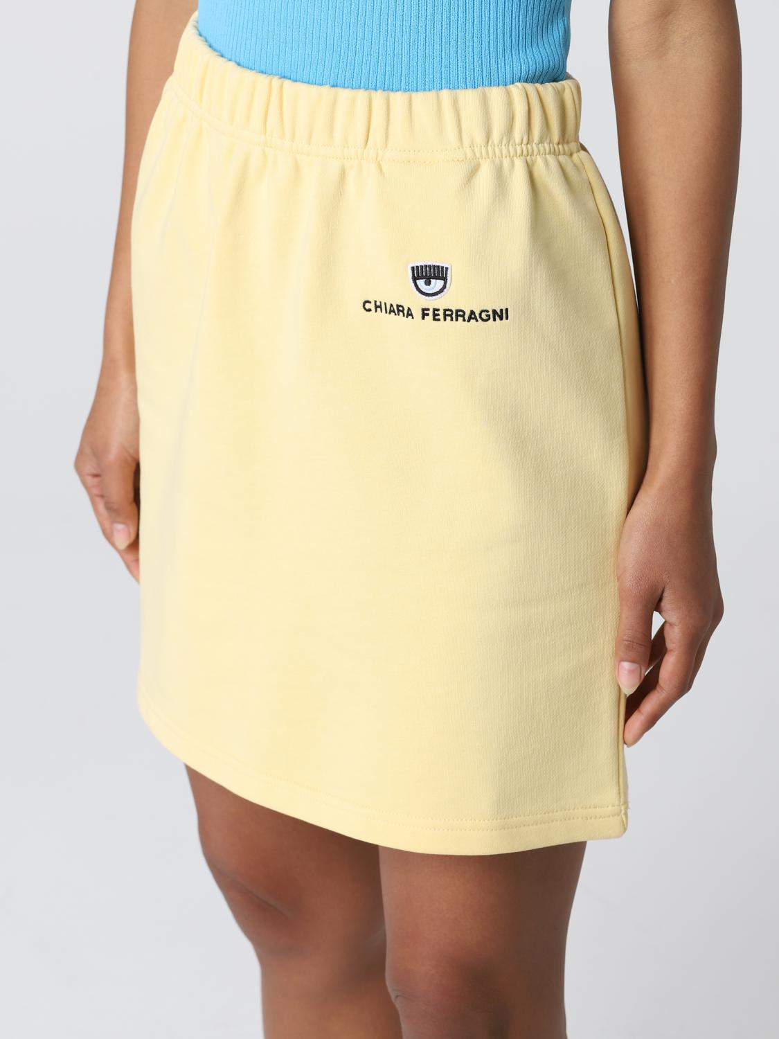 CHIARA FERRAGNI ROCK: Chiara Ferragni Damen Rock, Gelb - Img 3