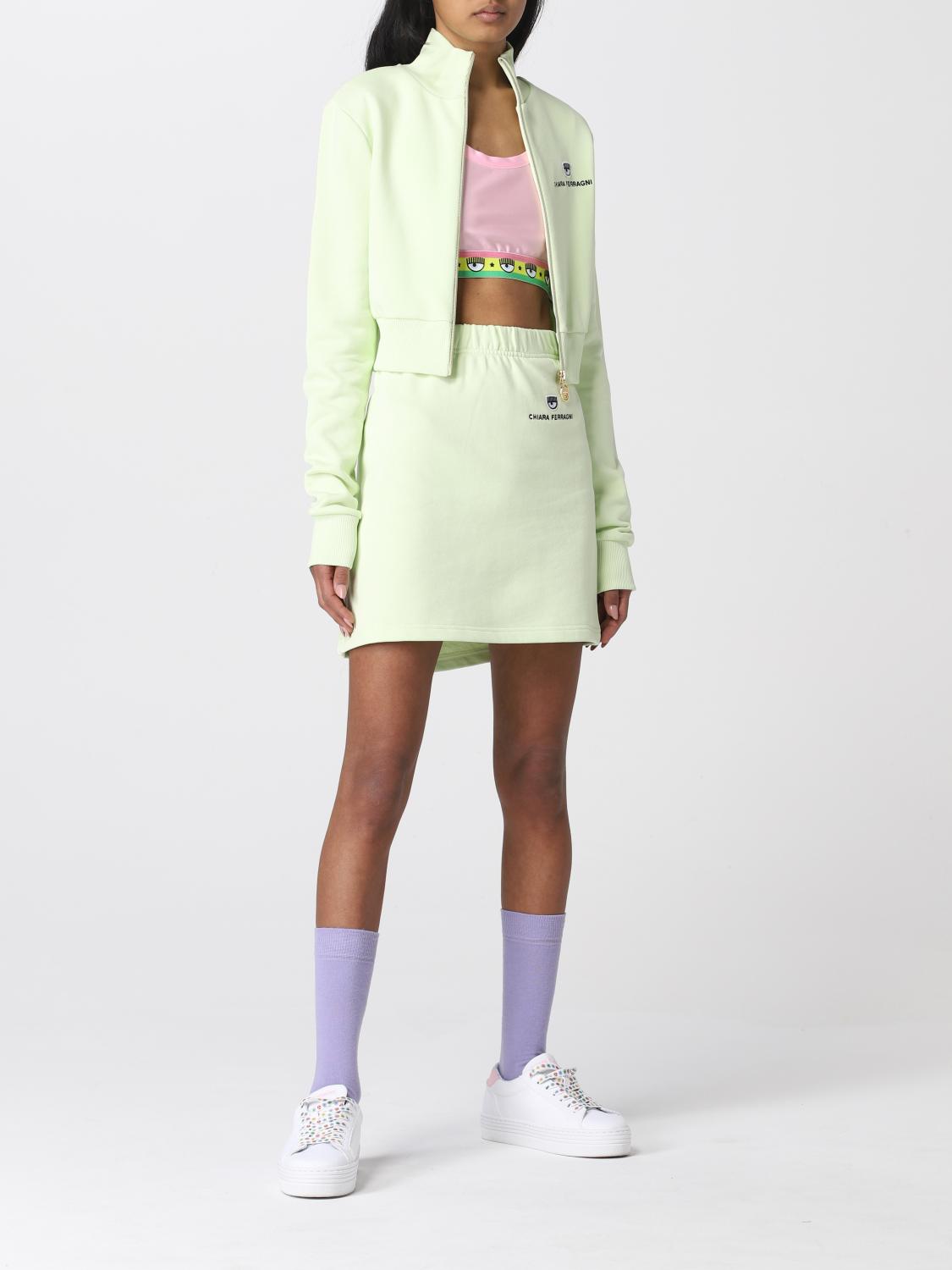 CHIARA FERRAGNI ROCK: Chiara Ferragni Damen Rock, Limette - Img 2