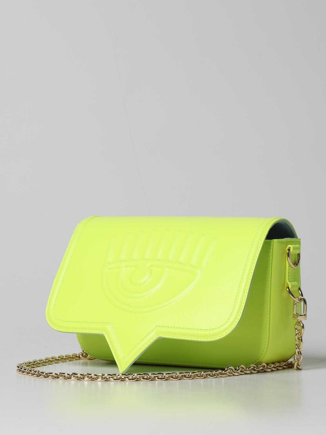 CHIARA FERRAGNI SAC BANDOULIÈRE: Sac porté épaule femme Chiara Ferragni, Lime - Img 3