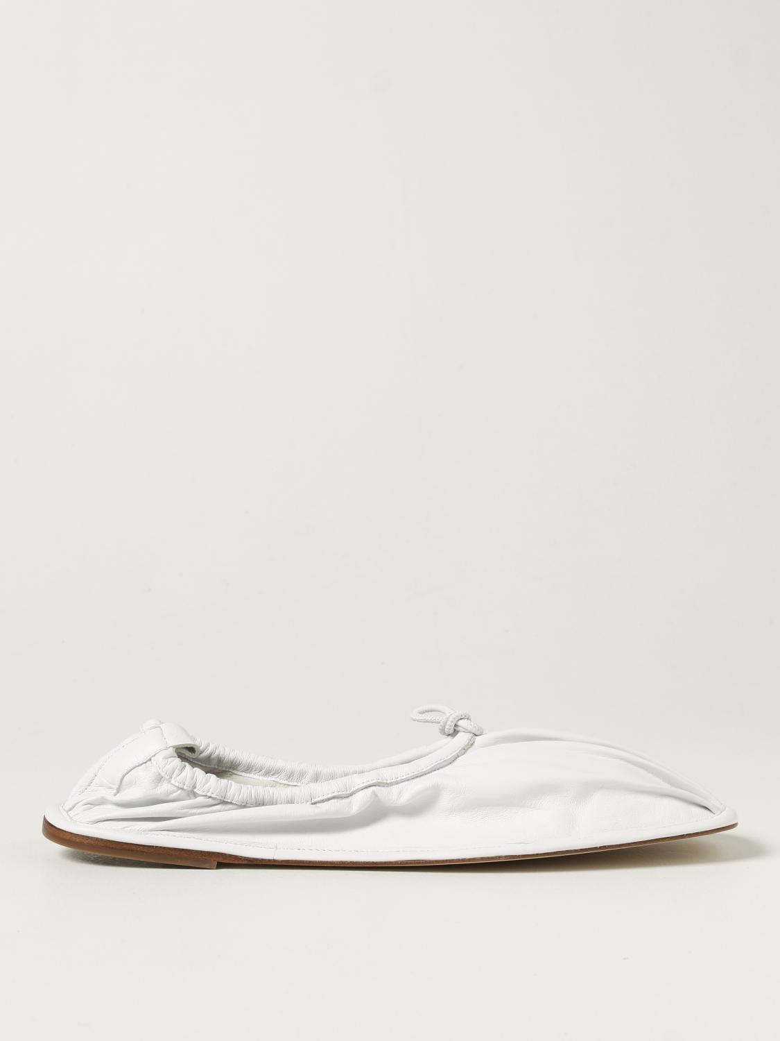 ◆HEREU◆ Punterra Flat Shoes White WFR21PUNT002WHITE WFR21P Hereu Puntera - White | Garmentory