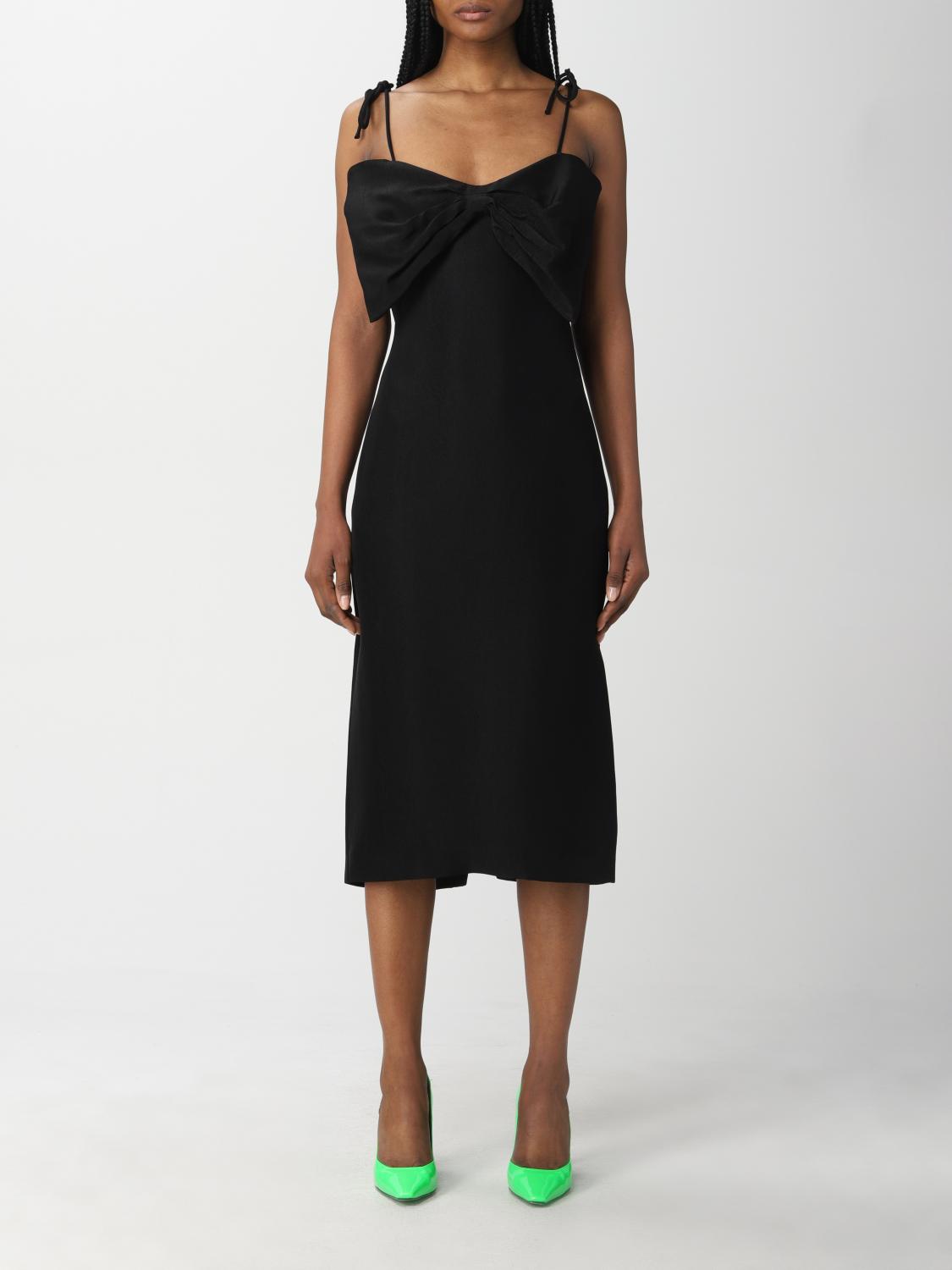 ワンピース MSGM Woman Dress Black 3841MDA43257121 99 MSGM Woman Dress Black 3841MDA43257121 99 (MSGM/ワンピース
