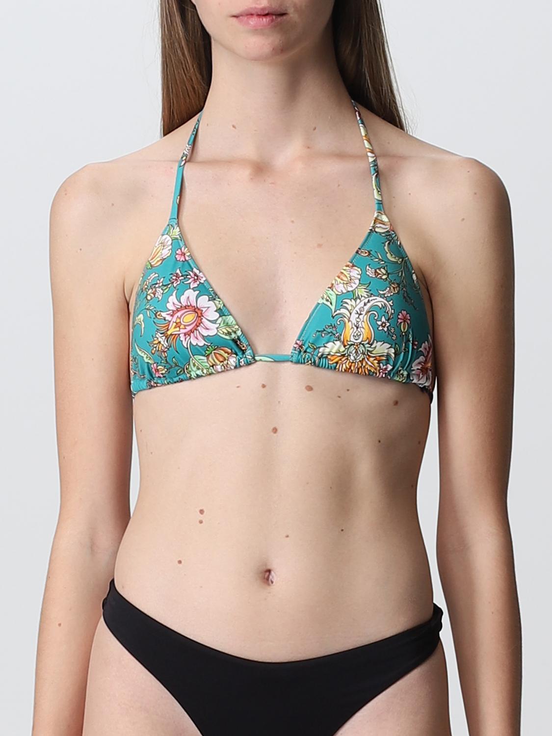 ビキニ MC2 SAINT BARTH Women Swimsuit LEH0001 GREEN MC2 SAINT BARTH: Swimsuit woman - Green | Mc2 Saint Barth
