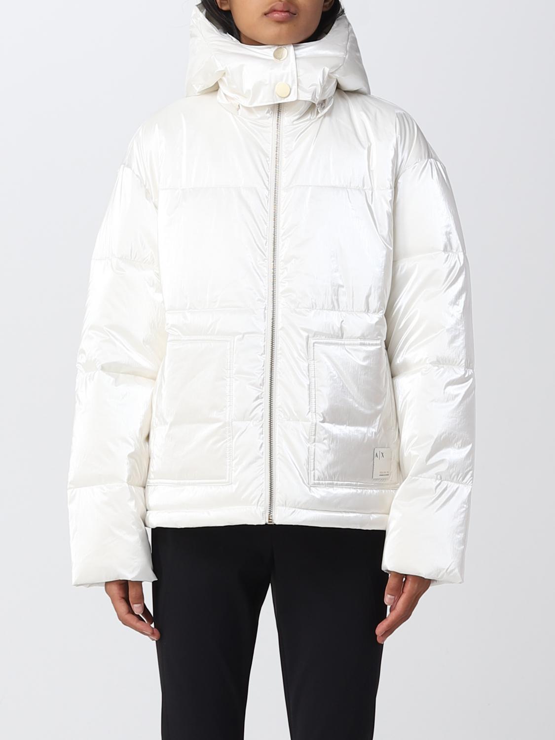 ARMANI EXCHANGE: Jacket women White Armani Exchange jacket