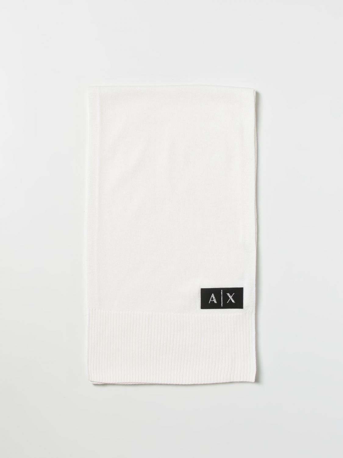 ARMANI EXCHANGE SCHAL: Armani Exchange Damen Schal, Weiß - Img 1