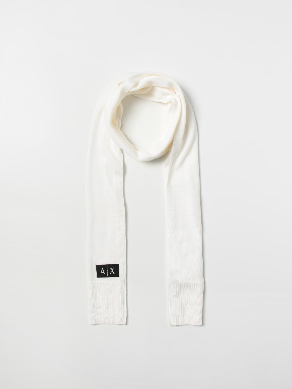 ARMANI EXCHANGE SCHAL: Armani Exchange Damen Schal, Weiß - Img 2