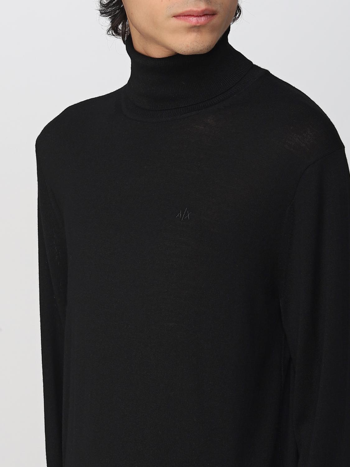 ARMANI EXCHANGE PULLOVER: Armani Exchange Herren Pullover, Schwarz - Img 3