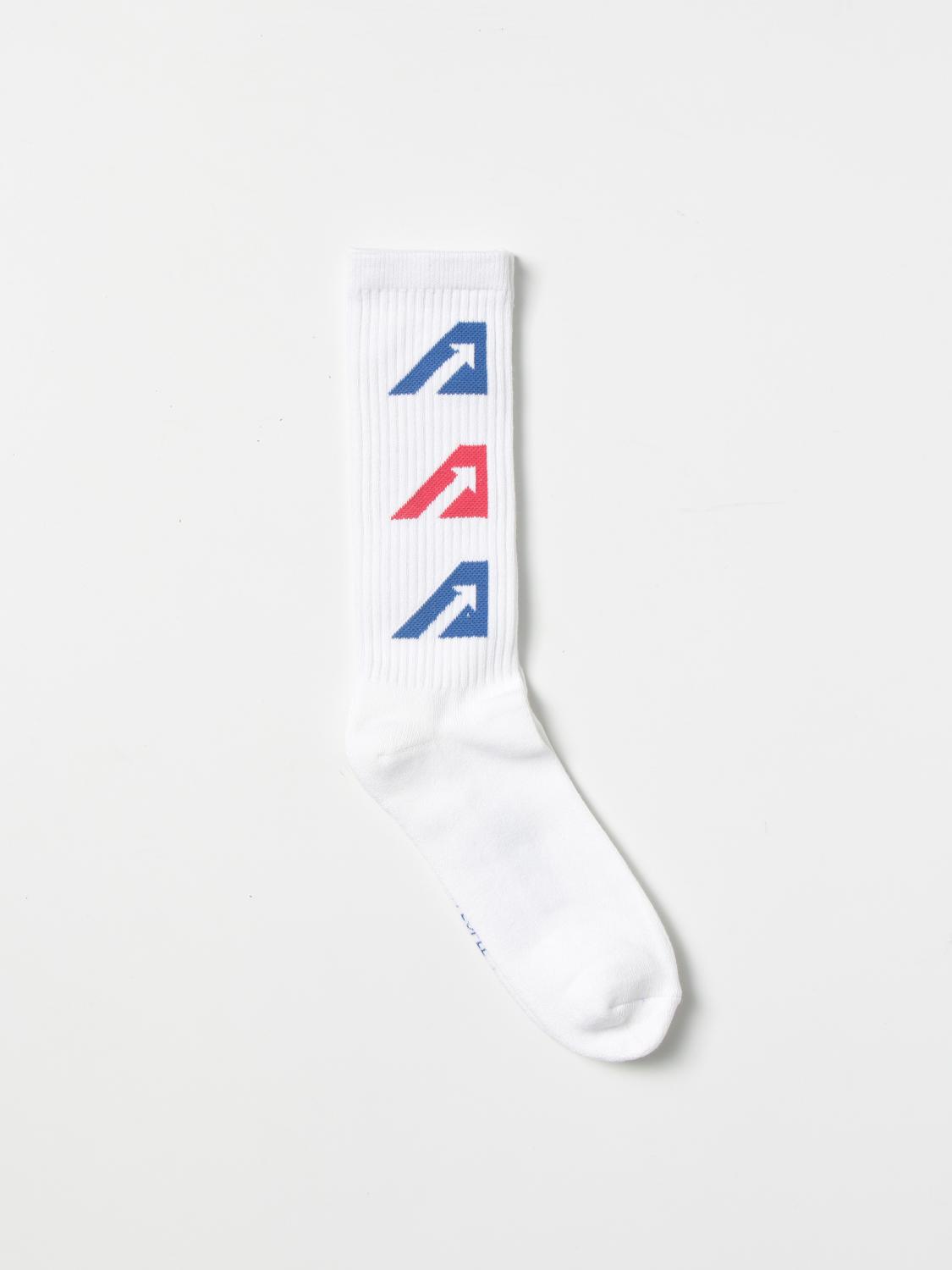 AUTRY CALZE: Calze Autry in cotone, Bianco - Img 1