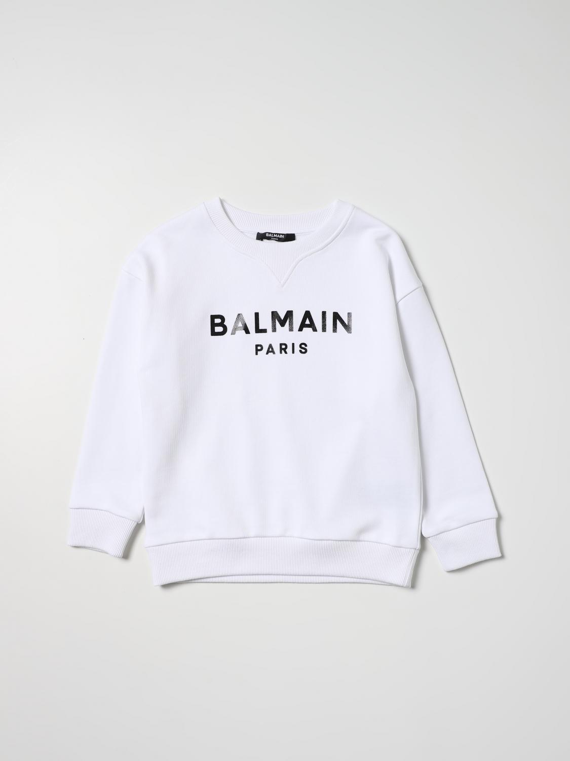 BALMAIN PULLOVER: Balmain Jungen Pullover, Weiß - Img 1