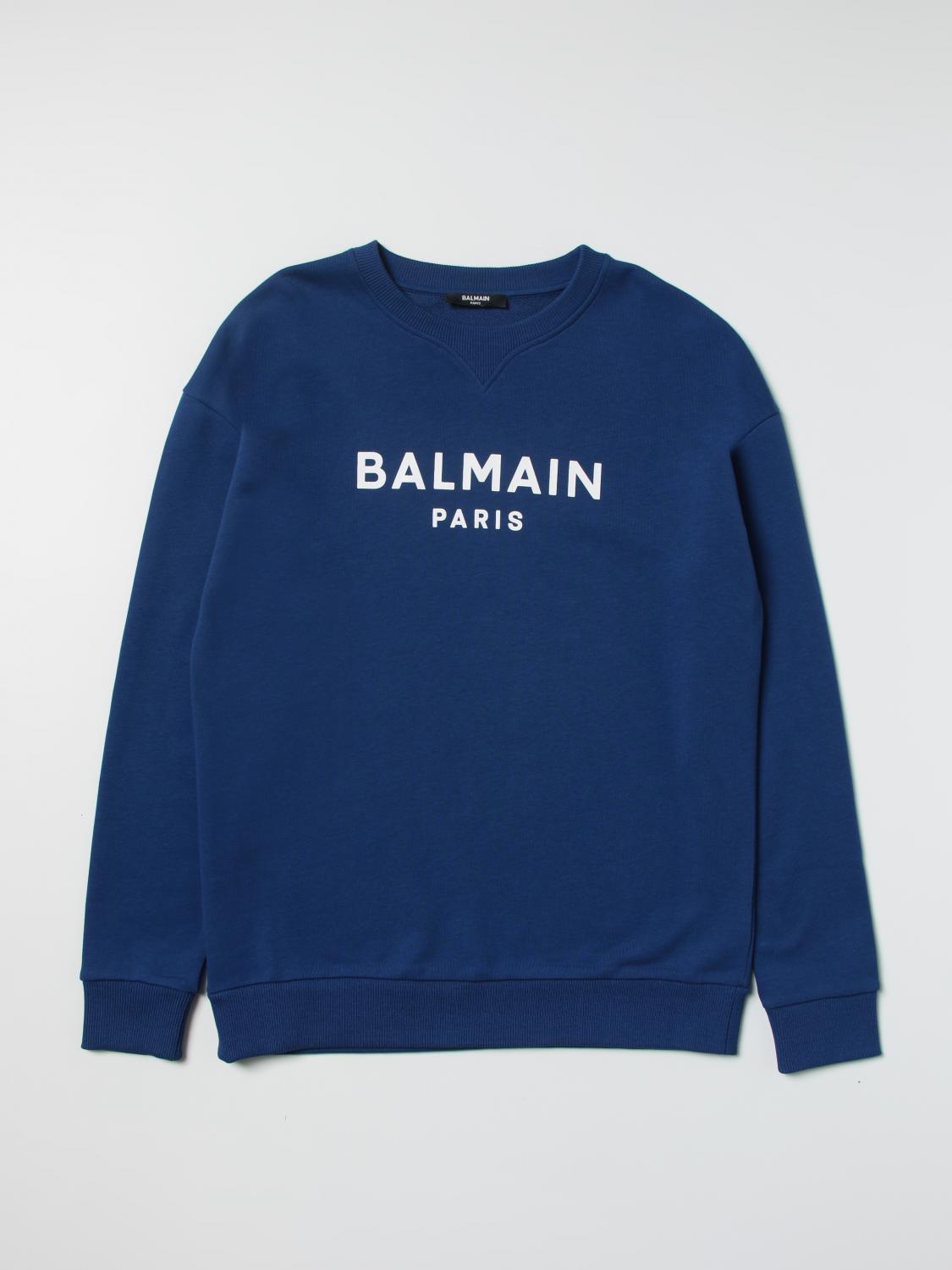 BALMAIN PULLOVER: Balmain Jungen Pullover, Blau - Img 1