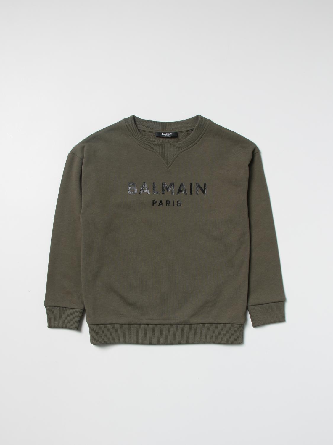 BALMAIN PULLOVER: Balmain Jungen Pullover, Grün - Img 1