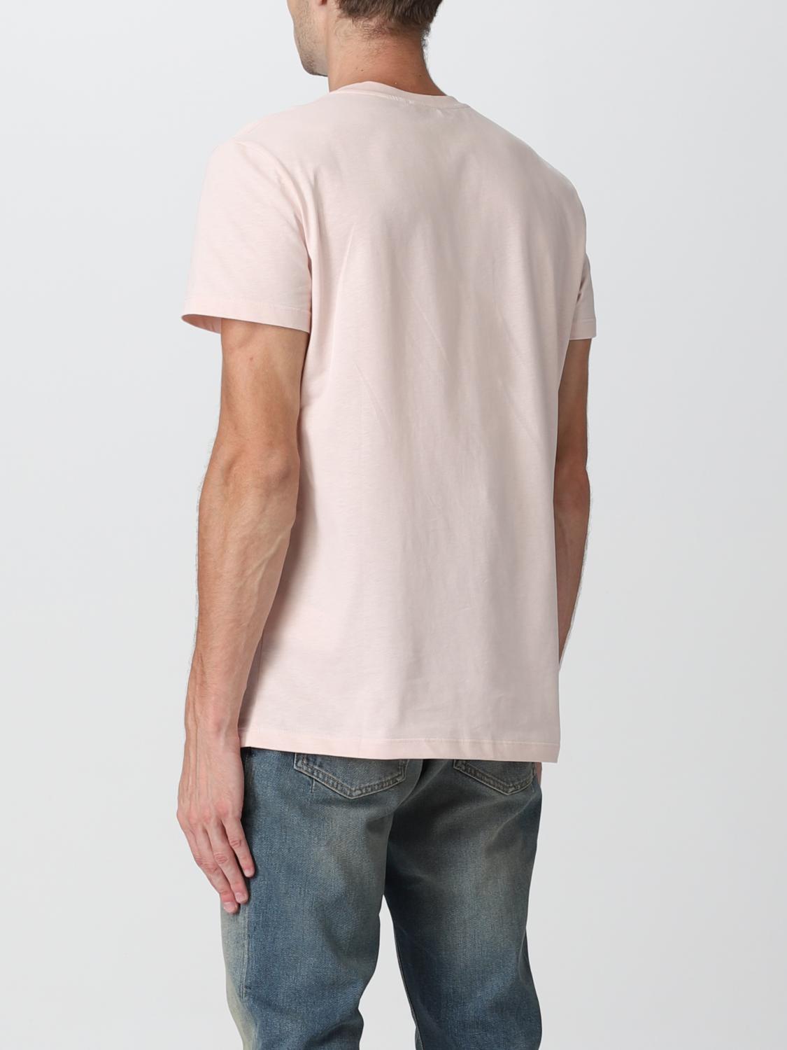 BALMAIN CAMISETA: Camiseta hombre Balmain, Rosa - Img 3