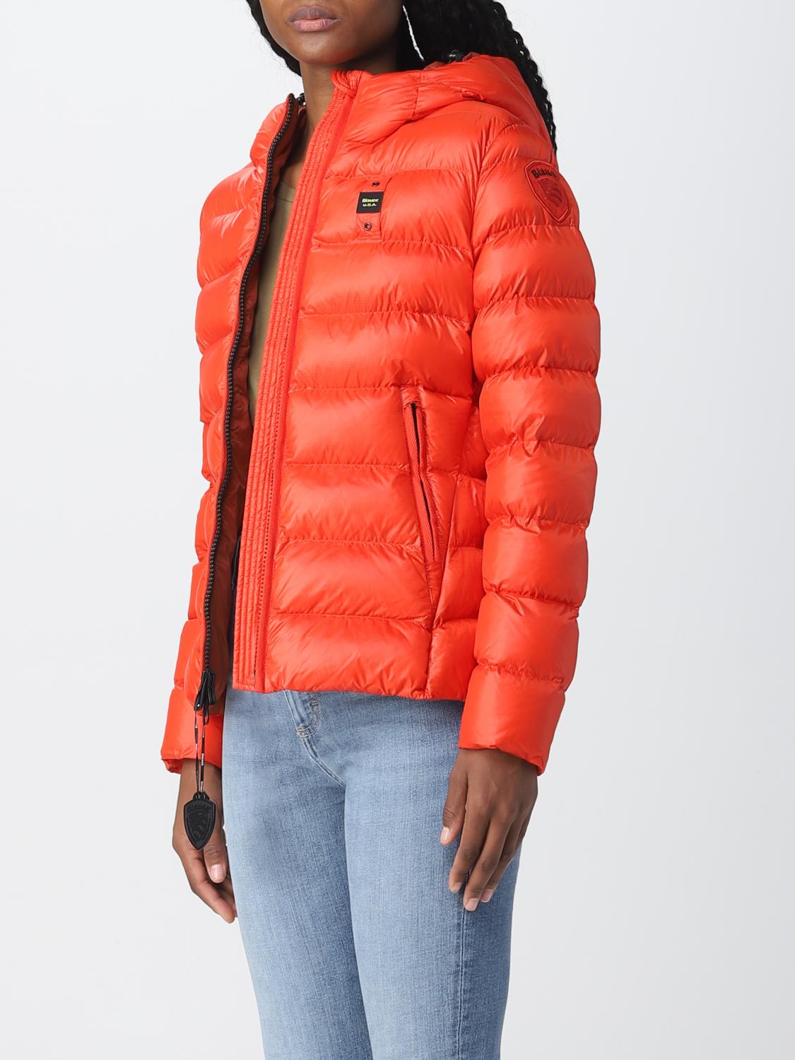 BLAUER JACKET: Jacket women Blauer, Orange - Img 3
