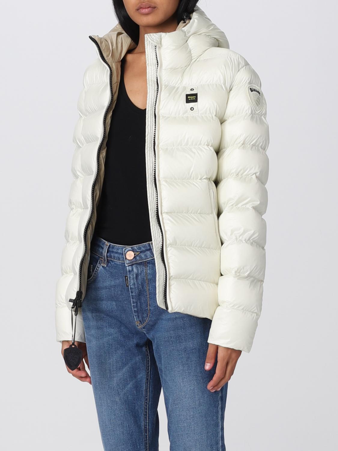 BLAUER JACKET: Jacket women Blauer, Yellow Cream - Img 3